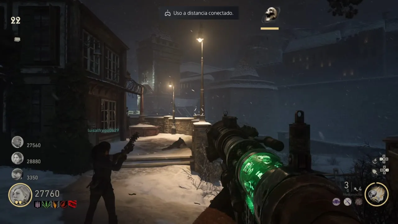 Objetivo en esta lámpara en Ribera usando el Arma Tesla