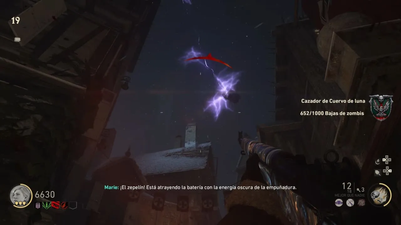 Zeppelin recogiendo el tercer generador
