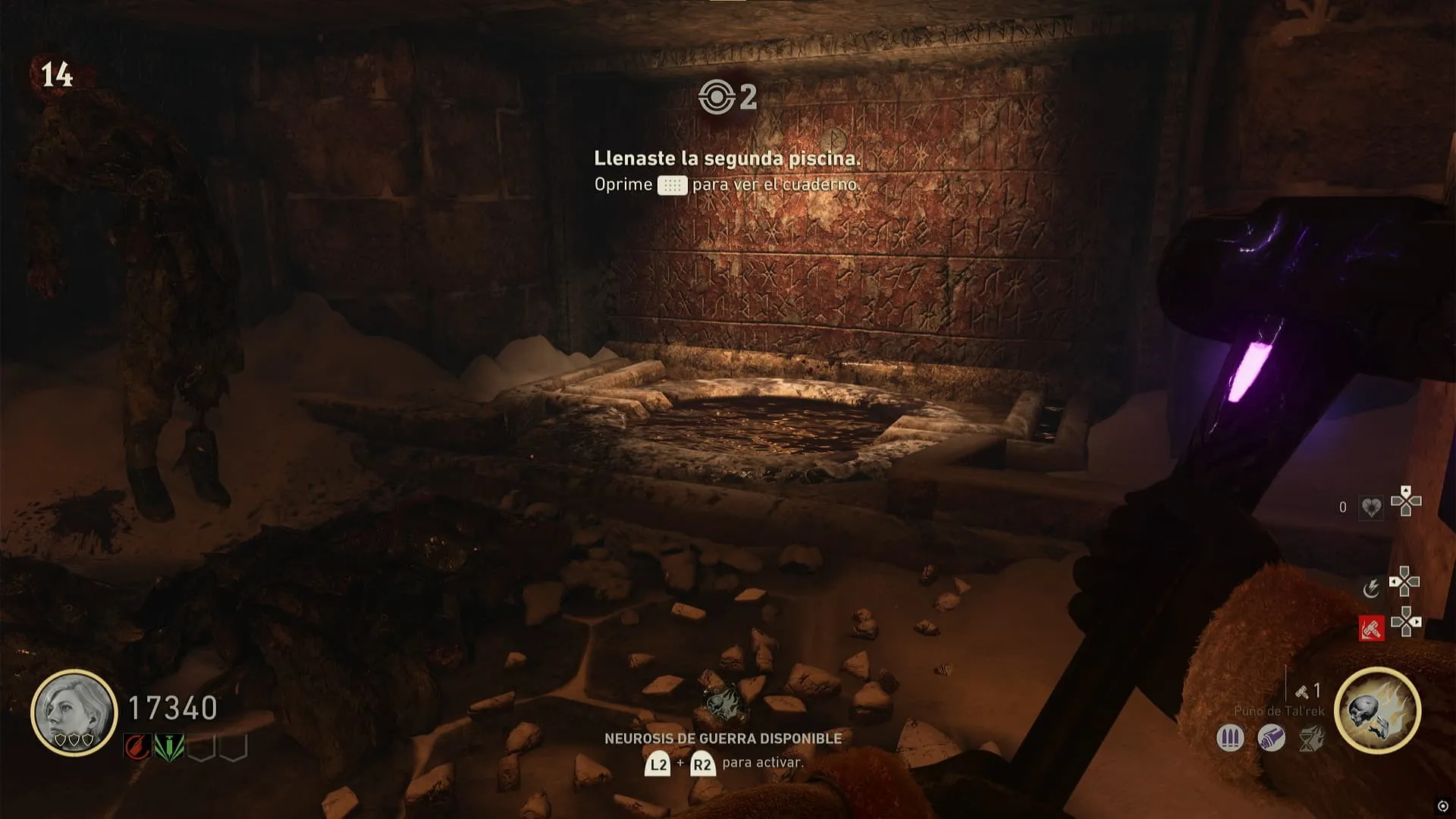 Segunda piscina de sangre en la Morgue