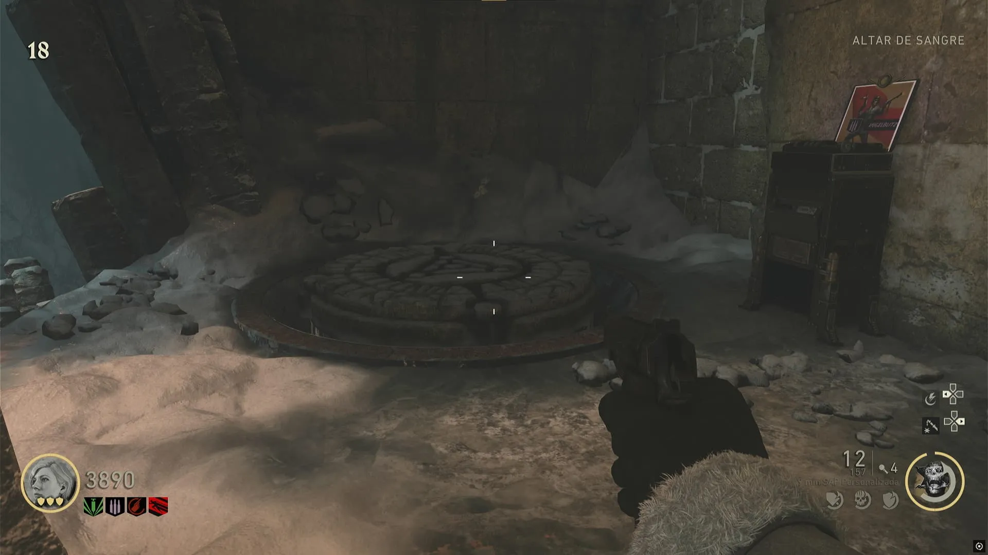 Ventaja en Altar de Sangre, cerca de Kugelblitz (Double Tap)