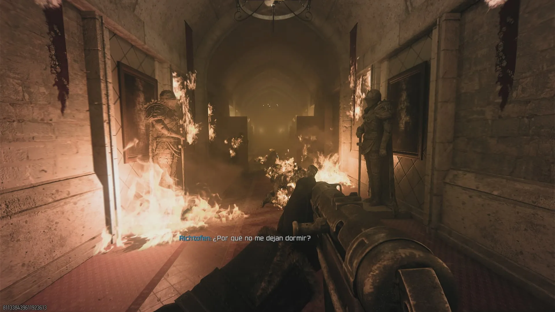 Zombis tras abrir la puerta