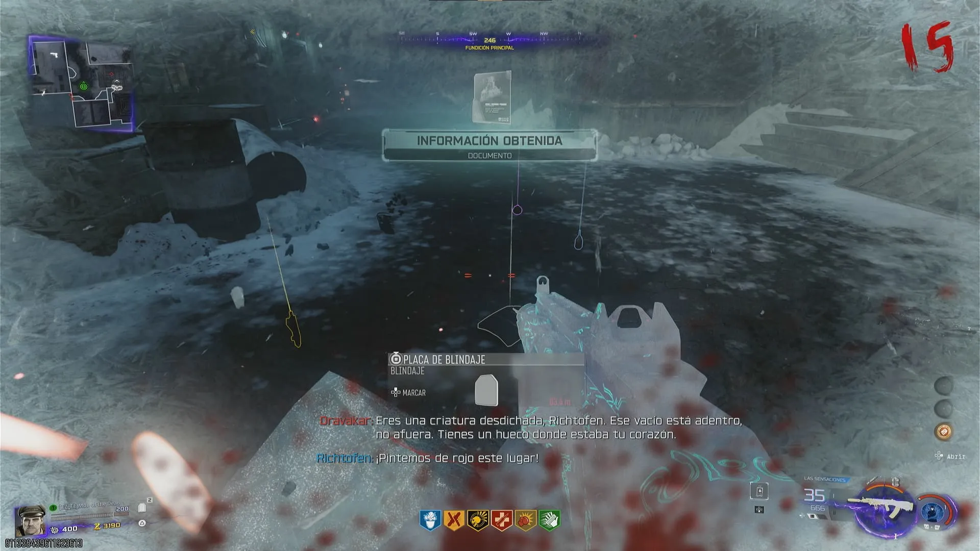 Pasillo final del quest de Richtofen